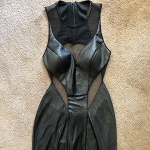 Gunmetal Grey Evening Gown